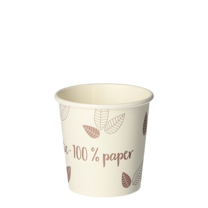 KITU Lot de 100 verres en carton, gobelets jetables, tasses à café, verres  biodégradables, verres à emporter 200 ml (100 unités) : : Cuisine  et Maison