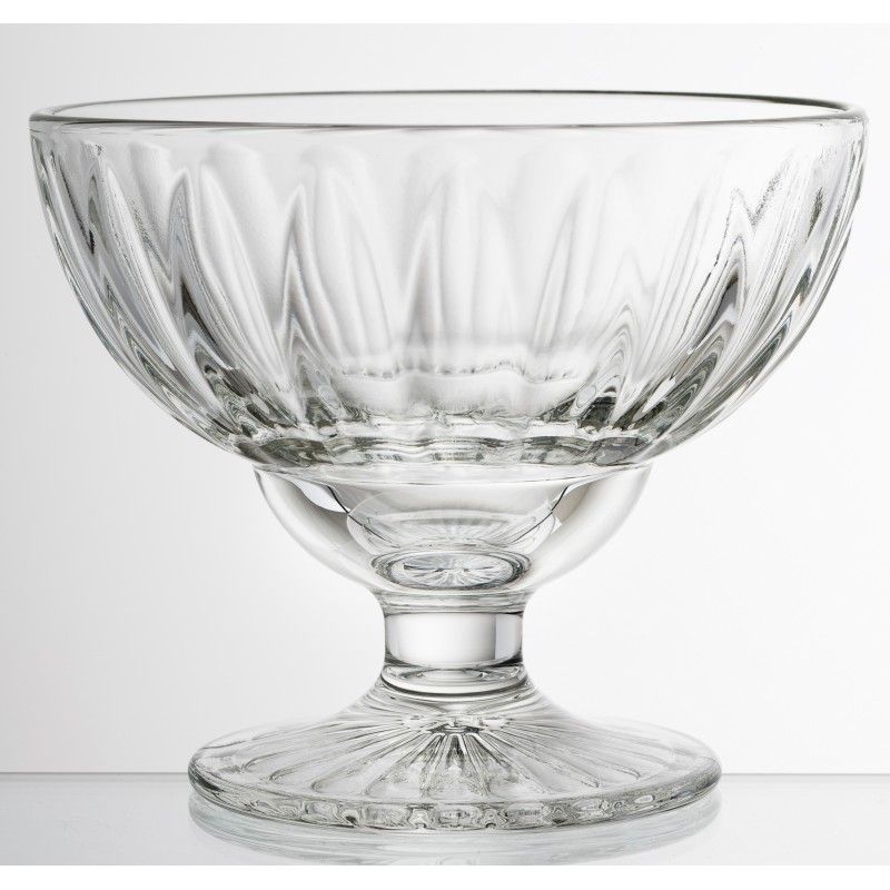 Coupe à glace en verre 40cl design élégant