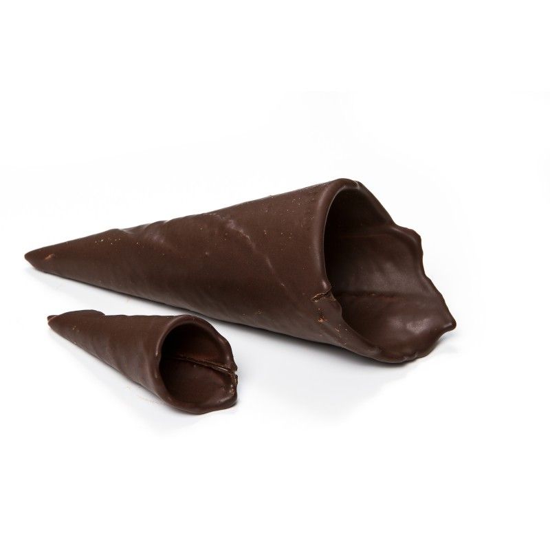 Cornet tout chocolat (5,5x15cm)