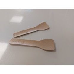 Petites cuillères et réserves-Fibre de bois 13 cm - Planet Glace -  fournisseur pour glaciers