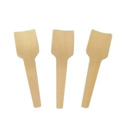 Cuillère à glace 7cm en bois