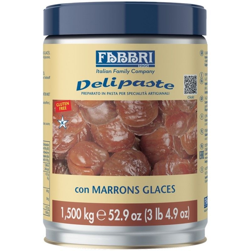 Delipaste marrons glacés - marque Fabbri