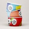 Pot à glace 1 ou 2 boules en carton 155ml