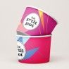 Pot de glace en carton 155ml personnalisable