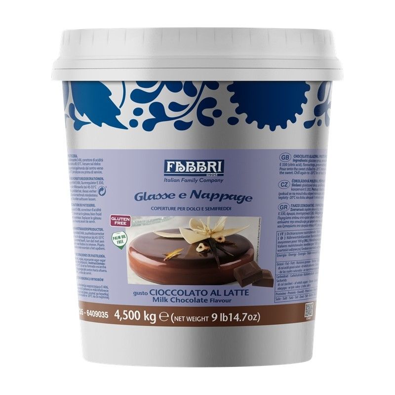 nappage chocolat au lait marque Fabbri