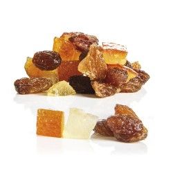 Mélange de raisins et agrumes pour Panettone