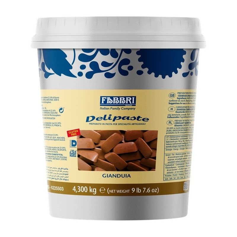 Pâte de gianduia 4,3 kg