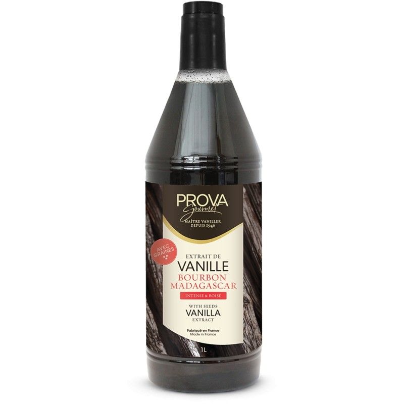 Extrait de Vanille Bourbon avec Grains 500 g - NVANGRA