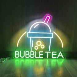 Enseigne lumineuse Led Bubble Tea