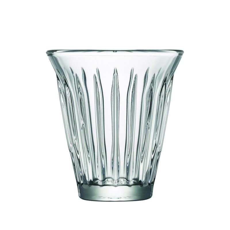 Tasse expresso 10cl Gamme Zinc avec design industriel en verre robuste