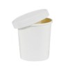 Pot carton blanc 120 ml