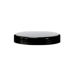 Couvercle noir PP pour pot à glace 250ml