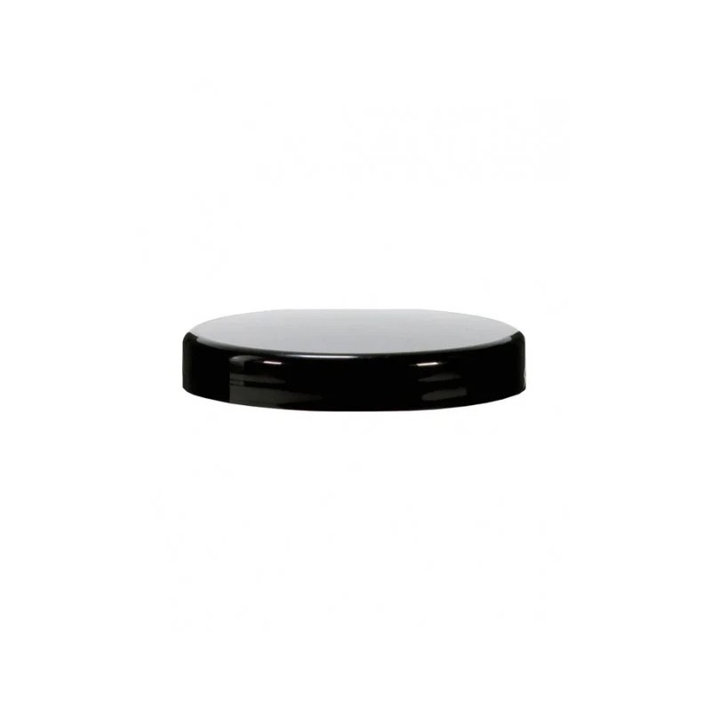 Couvercle noir PP pour pot à glace 250ml