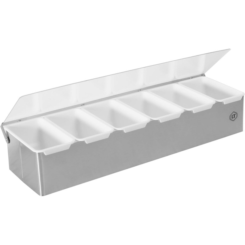Distributeur inox 6 compartiments - Louis Tellier [product.brand] 1 - Univers du glacier 