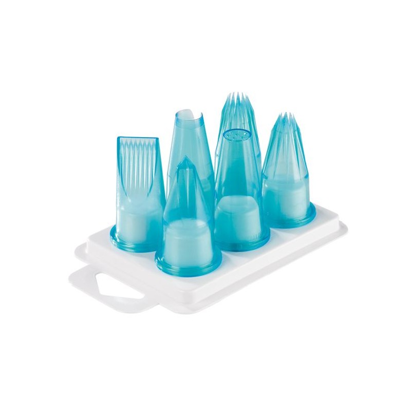 Boîte de 6 douilles pâtissières - tritan - Gobel