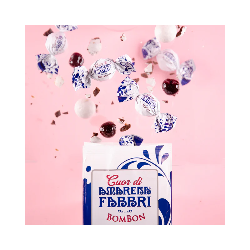 Bonbon coeur d'amarena