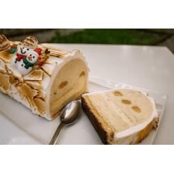 Bûche glacée artisanale Avence Ice
