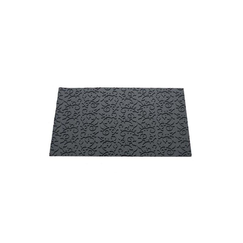 Tapis texturé pour donner du relief à vos bûches de fête! tapis silikomart