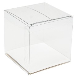 Boite Cube transparente 7,8 cm [product.brand] 1 - Univers du glacier 