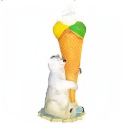 Stop-trottoir ourson 215cm [product.brand] 1 - Univers du glacier 