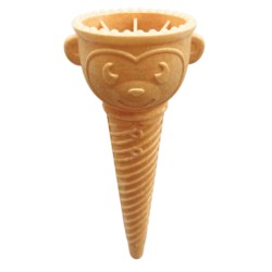 Cornet azyme singe
