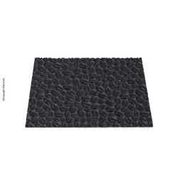 Tapis relief texture café