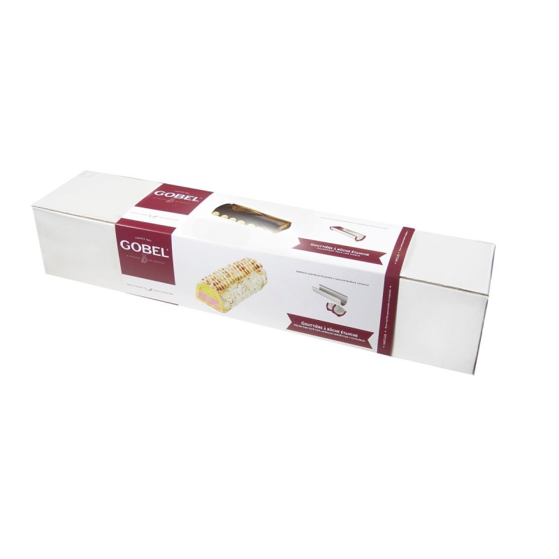 Gouttière à bûche inox -  2,5 L - Gobel