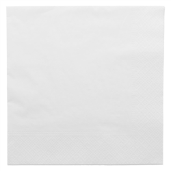 Serviettes blanches 19,5X19,5cm [product.brand] 1 - Univers du glacier 