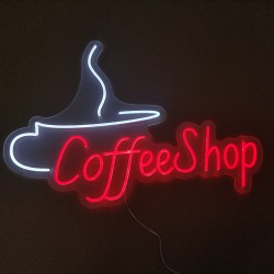 Enseigne lumineuse Coffee Shop