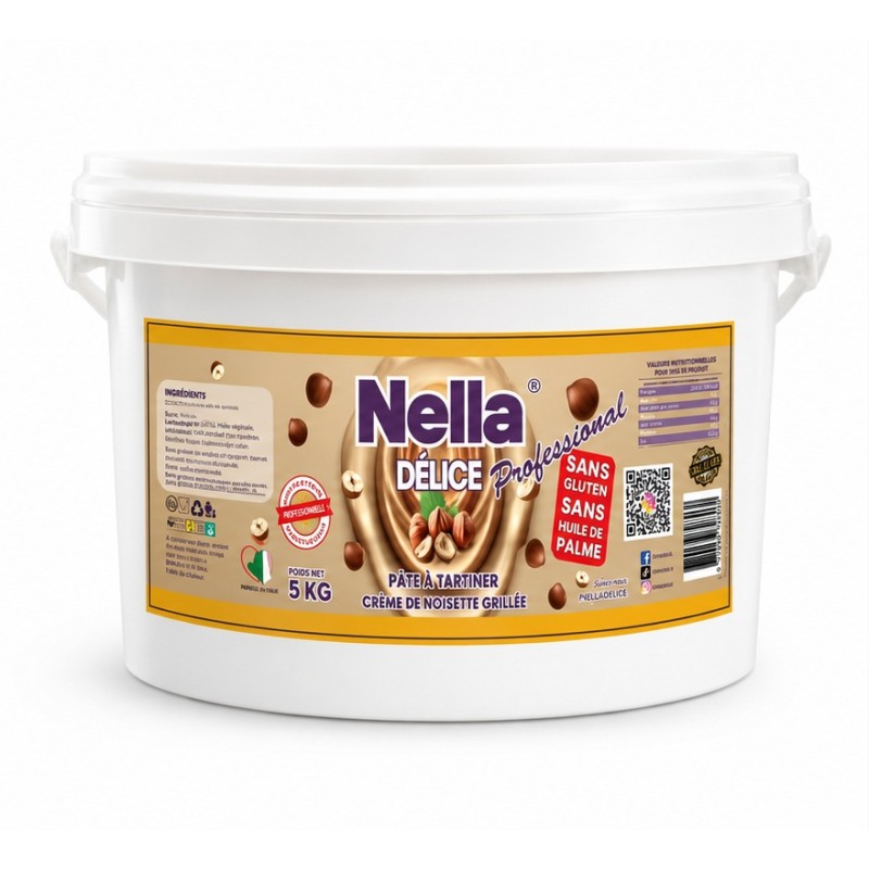 Pâte à Tartiner Crème de Noisette Type Bueno Nella Délice