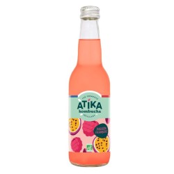 ATIKA Kombucha Passion Framboise 33 cl x12 Bio