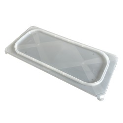 Couvercle plat (PP) pour bac à glace 4,75l