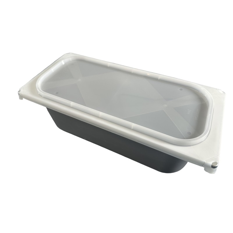 Couvercle plat (PP) pour bac à glace 4,75l