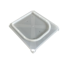 Couvercle plat (PP) pour bac à glace 2,5l