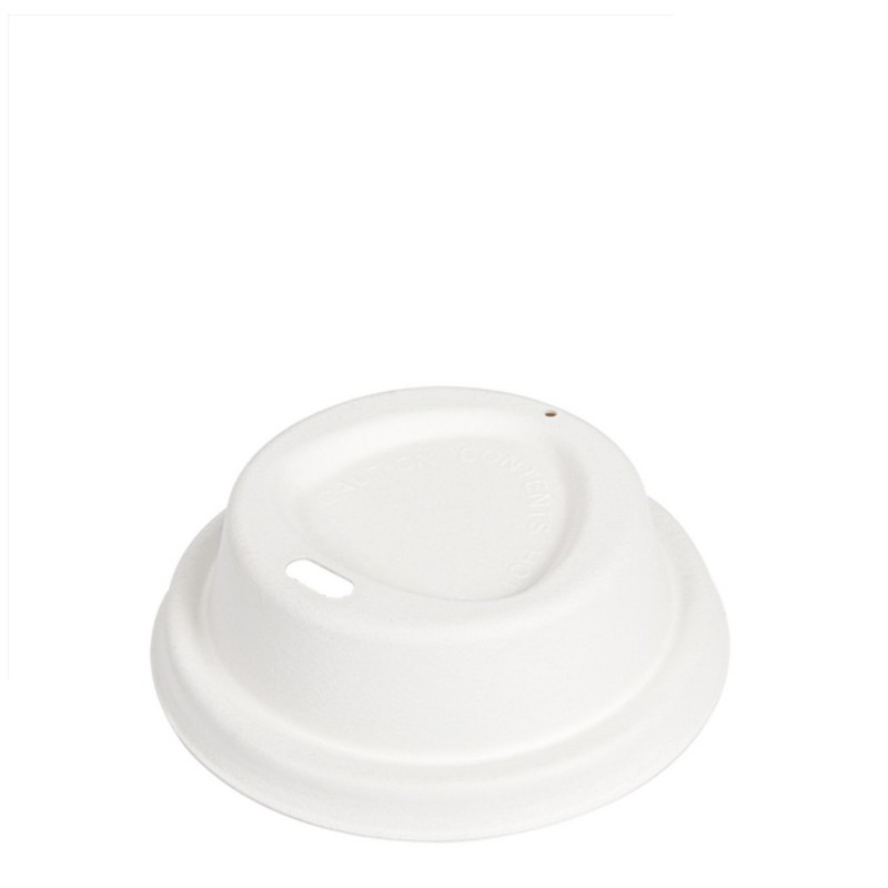 Couvercle bagasse x gobelet 240 ml