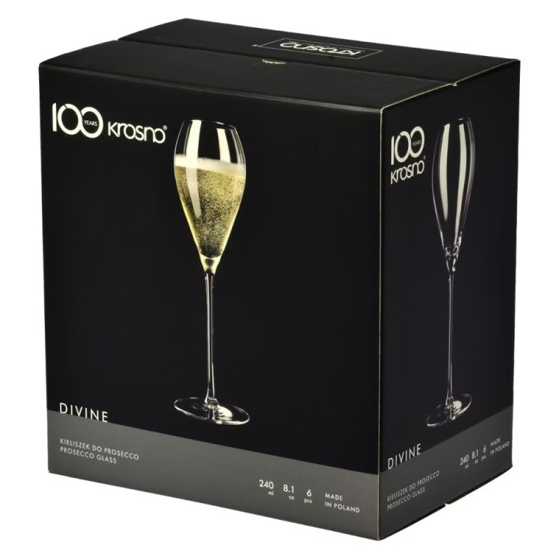 Verre à Prosecco 225 ml Divine