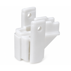 Support de levier de robinet SPM blanc