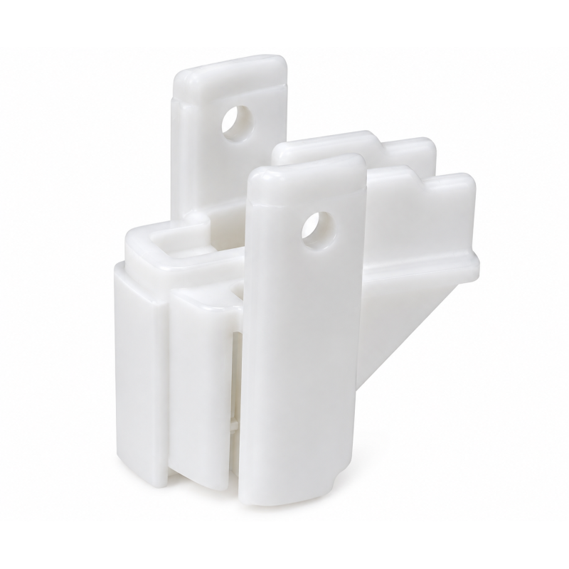 Support de levier de robinet SPM blanc