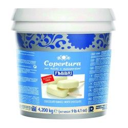 Couverture chocolat blanc