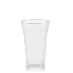 Verre en plastique transparent pour granité 500CC